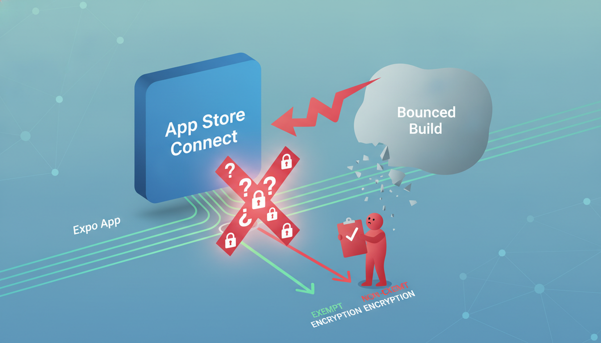 Key takeaway: Get the export compliance answer wrong in App Store Connect and Apple can bounce your build before review starts.